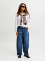 Jean JJXX Fuji Barrel - Coupe Barrel Taille Haute Femme