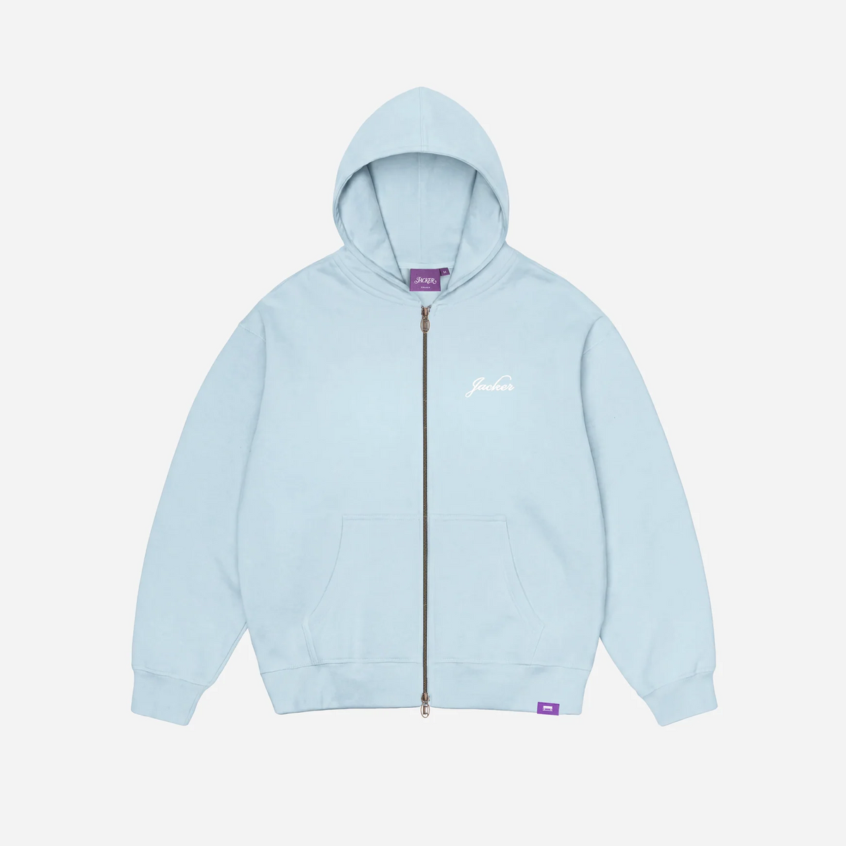 Sweat à Capuche Zippé Jacker D.Birds Cooper - Blue Homme
