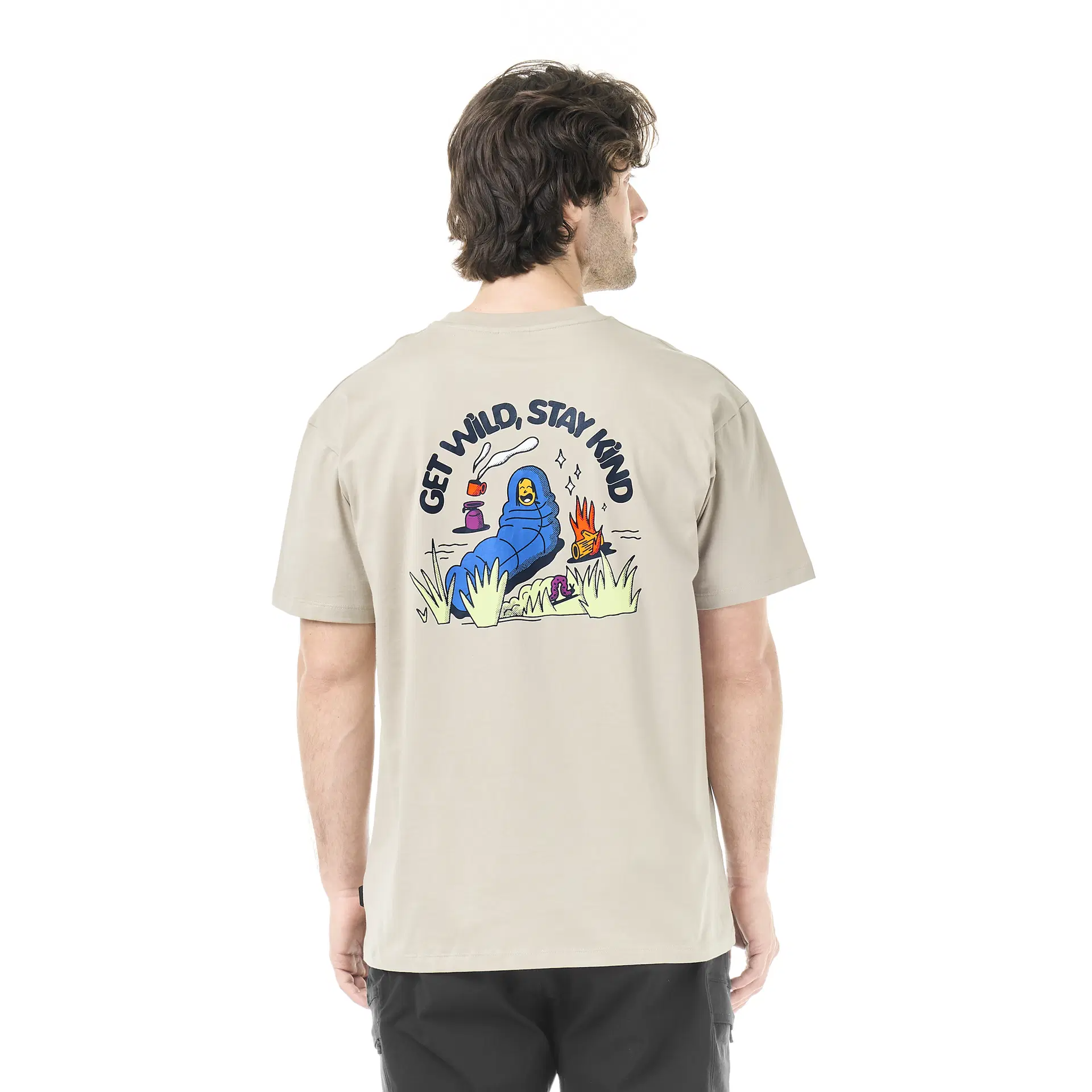 T-shirt Picture Get Wild - Pure Cashmere Homme
