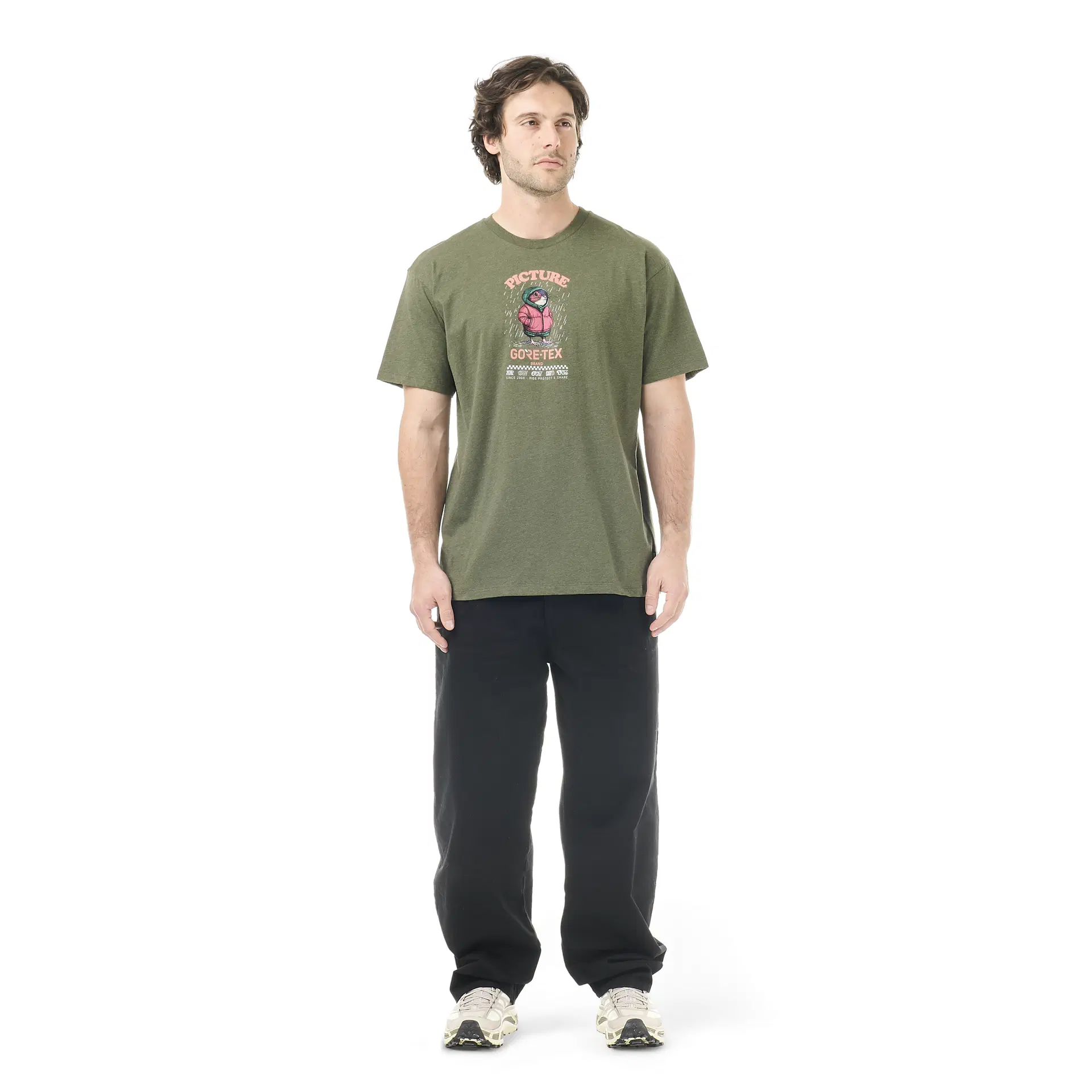 T-shirt Picture x GTX - Blanc Homme