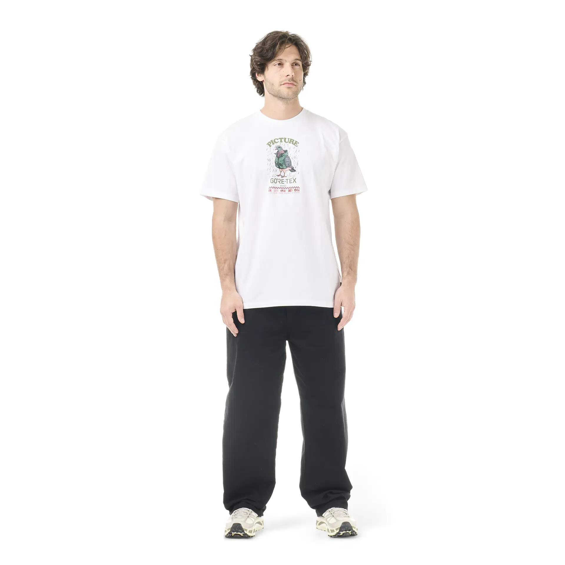 T-shirt Picture x GTX - Blanc Homme
