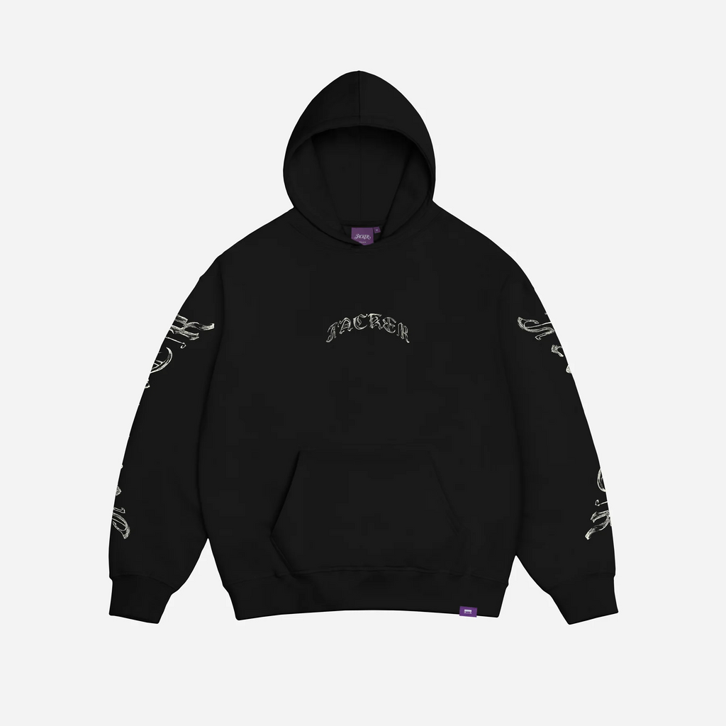 Sweat à Capuche Jacker N°1890 - Black Homme