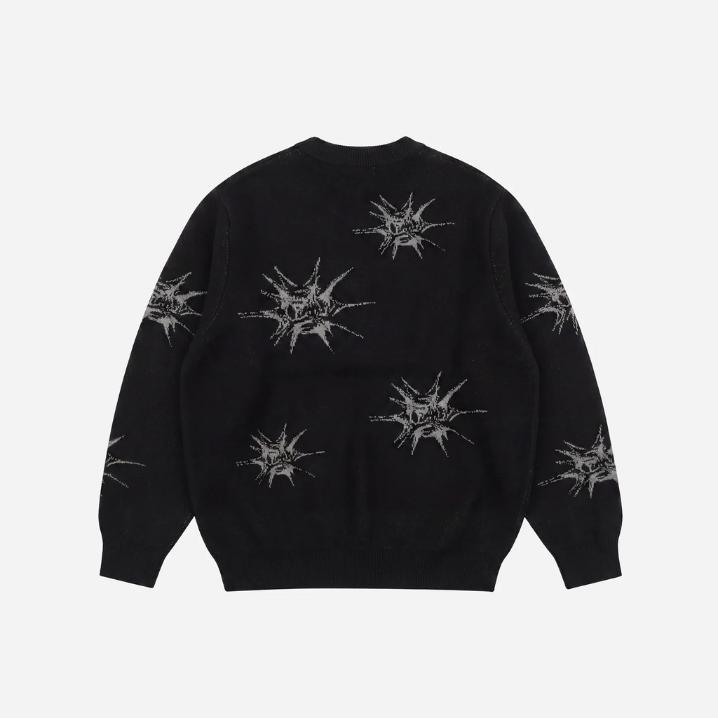 Pull Maille Jacker N°1890 Knit - Black Homme