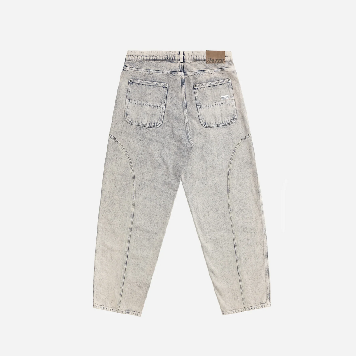 Jean Baggy Jacker Waves - Grey Homme