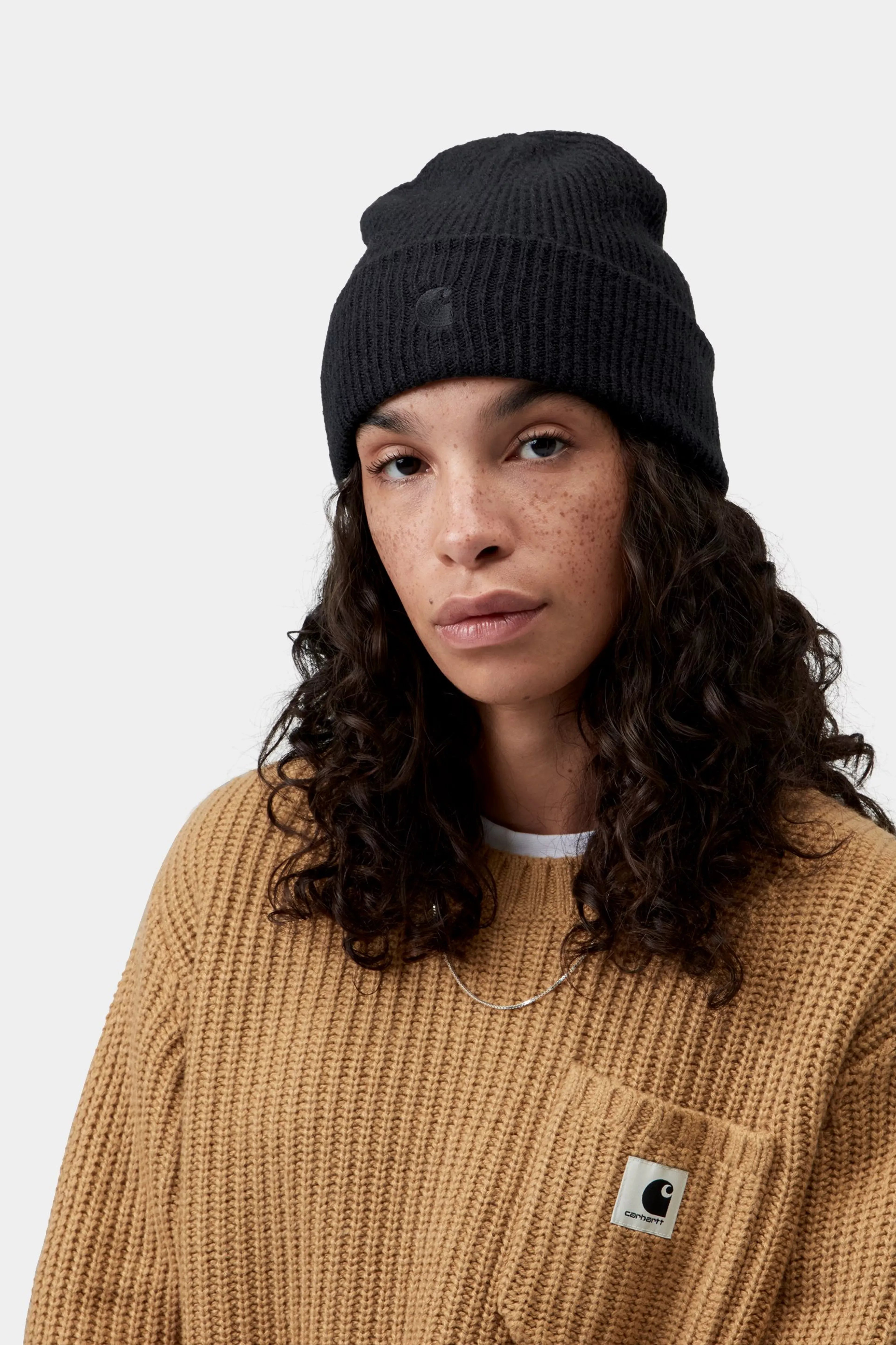 Bonnet Carhartt WIP Curtis - Black Homme