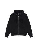 Hoodie Zippé Obey Gothic - Dusty Black Limo Homme