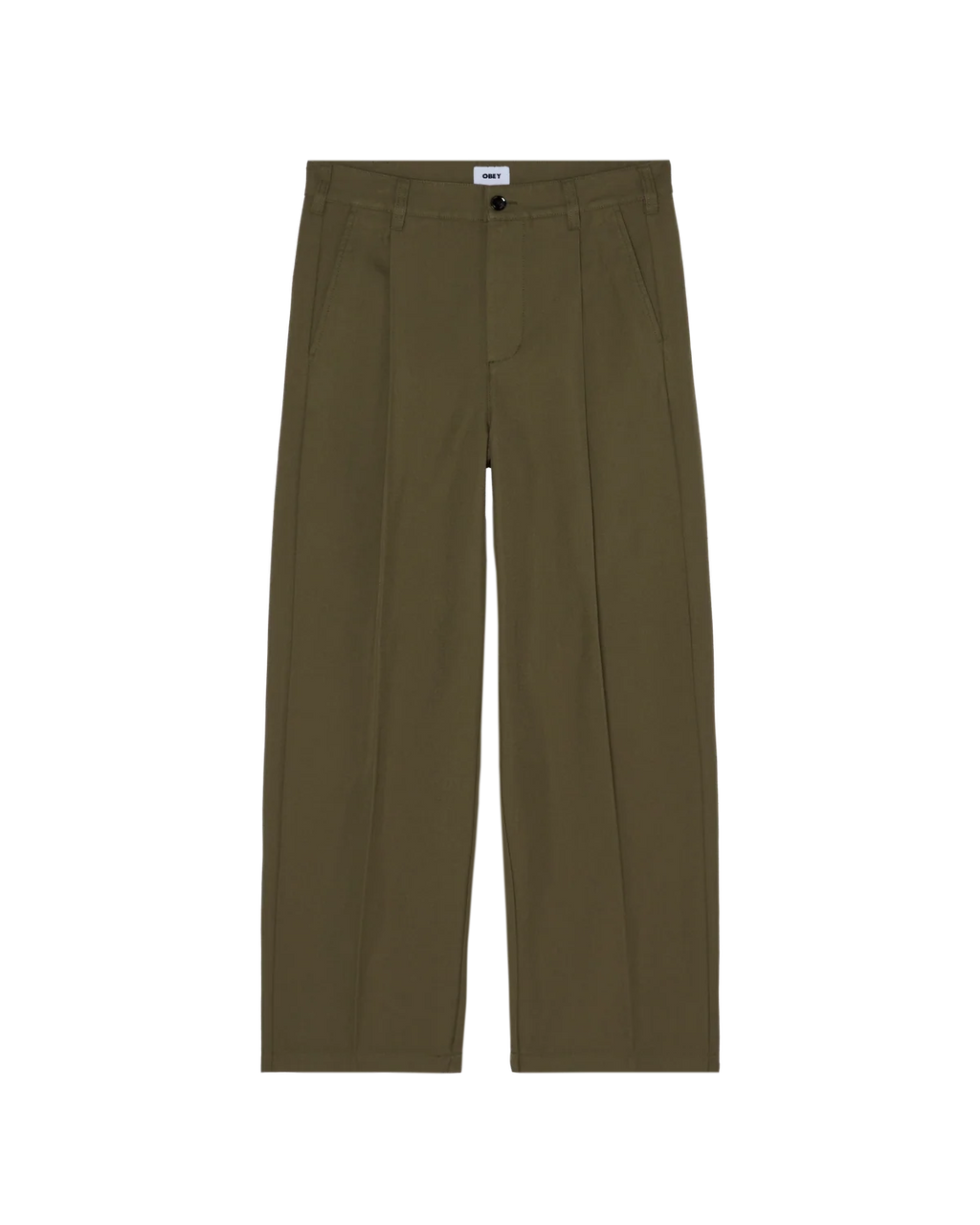 Pantalon Obey Dean Pleated - Stone Gray Homme