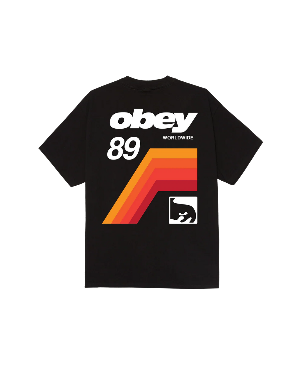 T-shirt Obey VHS - Black Homme