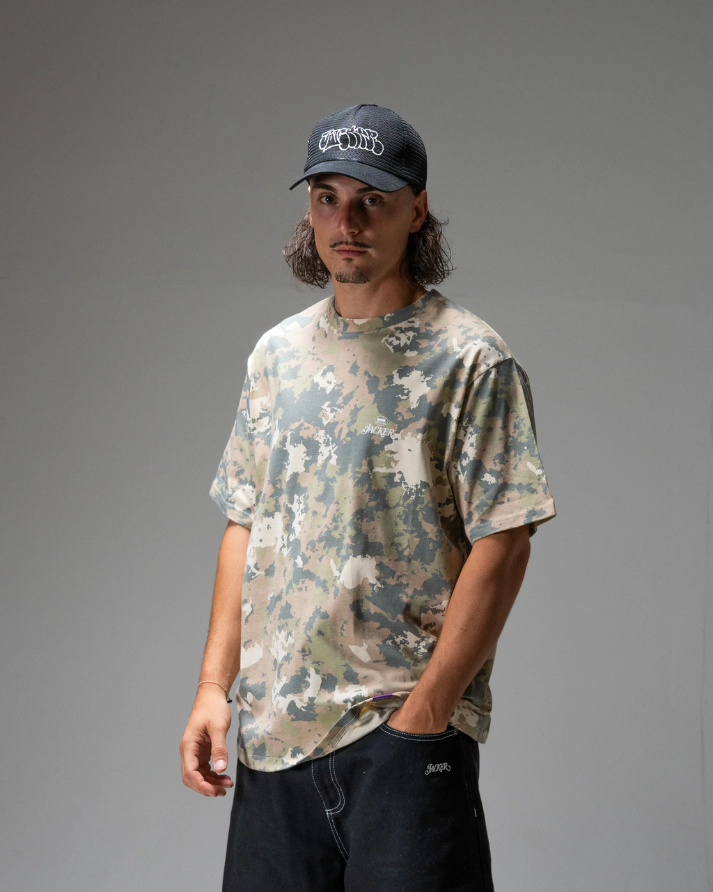 T-shirt Jacker Collective - Camo Homme