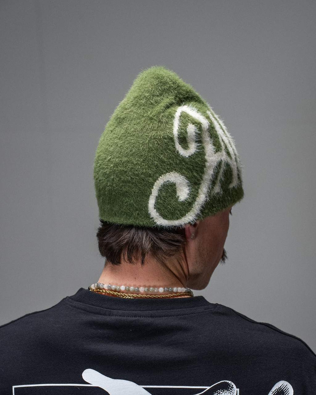 Bonnet Mohair Jacker Blur - Green