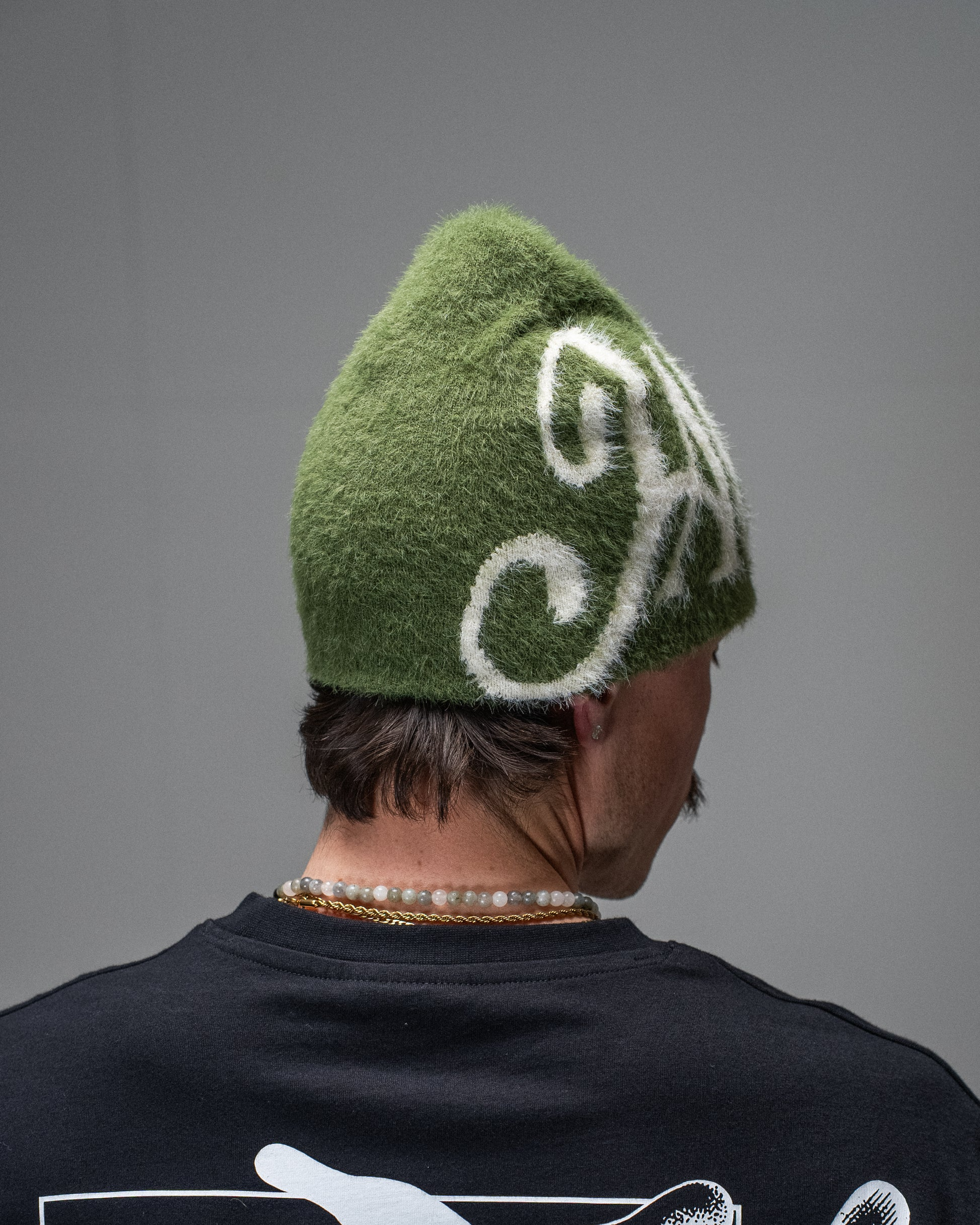 Bonnet Mohair Jacker Blur - Green