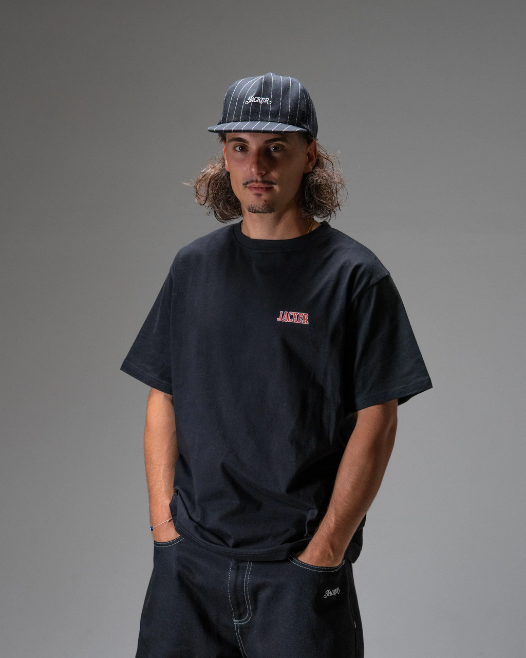 T-shirt Jacker Instinct - Black Homme
