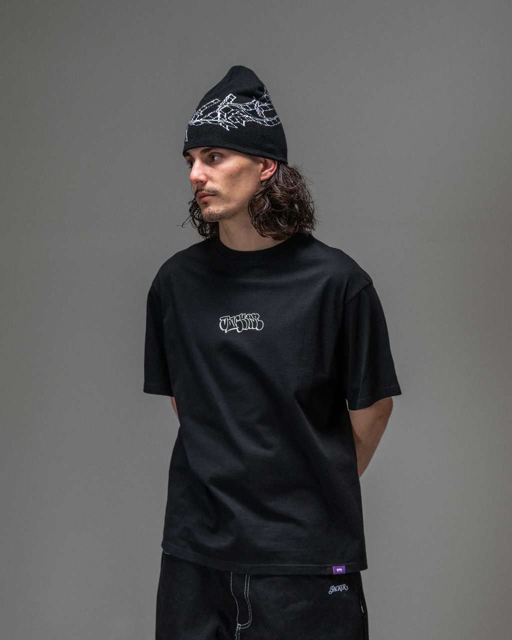T-shirt Jacker Last Night - Black Homme
