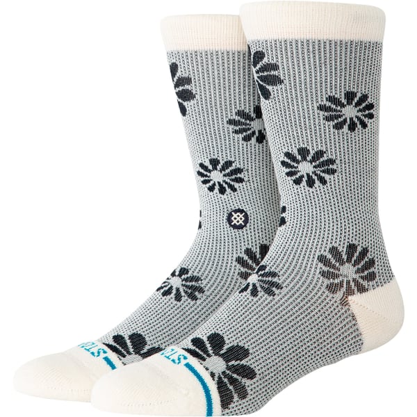 CHAUSSETTE FLORAL STITCH CREW
