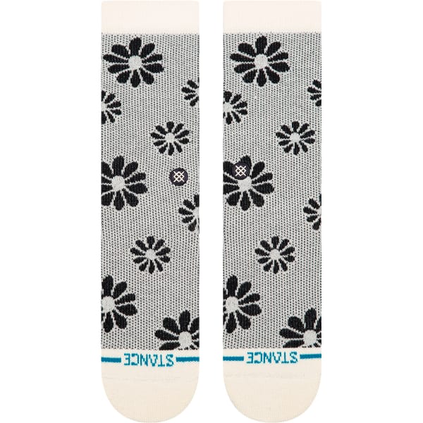 CHAUSSETTE FLORAL STITCH CREW