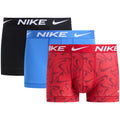 BOXER NIKE TRUNK 3PK UNI RD PBBL SWSH PRINT/BLU CRTL/BLK